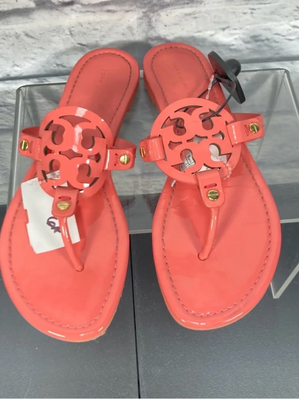 Tory Burch Miller Sandals in Coral